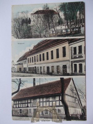 Skała near Lviv Slaski, brewery, bakery, ca. 1910