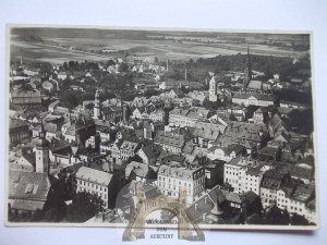 Luban, Lauban, aerial panorama, ca. 1938