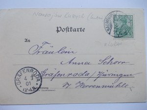 Nawojów Łużycki near Lubań, palace, brewery, 1901