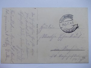 Bierna near Luban, palace, store, 1917