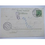 Pobiedna, Meffersdorf, wieża widokowa, litografia, 1898