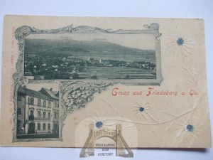 Mirsk, Friedeberg a. Queis, panorama, hotel, ca. 1900