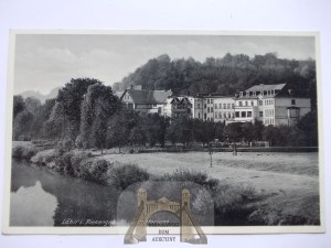 Wleń, Lahn, sanatorium, ca. 1940, (sent in 1947)