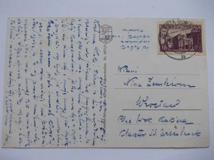 Wleń, Lahn, sanatorium, ca. 1940, (sent in 1947)