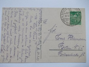Swieradow-Zdroj, Bad Flinsberg, Pension Saxonia, 1923