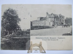 Kruszyn near Boleslawiec, brewery, 1915