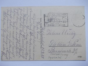 Przesieczany near Zgorzelec, brewery inn, school, villa, 1928