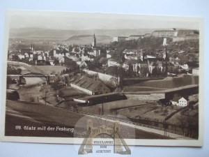 Klodzko, Glatz, panorama, Marx publisher, circa 1930.