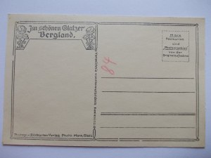 Klodzko, Glatz, panorama, Marx publisher, circa 1930.