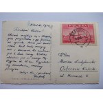 Kłodzko, Glatz, panorama, wydawca Popp. ok. 1940 (wysłana w 1946 r.)