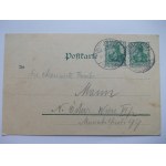 Międzylesie, Mittelwalde, dworzec, lokomotywa, ok. 1903