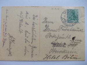 Międzylesie, Mittelwalde, suburb, colonial store, 1912