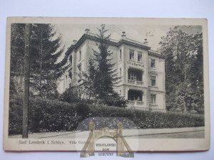 Ladek Zdroj, Bad Landeck, Villa Gertruda, 1929