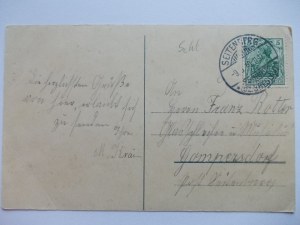 Kletno, Klessengrund near Stronie Slaskie, hotel, 1910