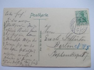 Duszniki Zdrój, Bad Reinerz, church, 1912