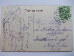 Radkow, Wunschelburg, Dworcowa Street, ca. 1910