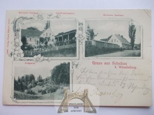 Radkow Skibin, inn, ca. 1903