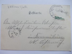 Radkow Skibin, inn, ca. 1903