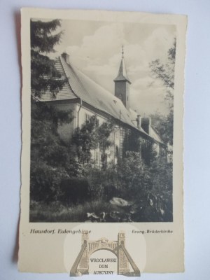 Jugow, Hausdorf near Nowa Ruda, Evangelical church, 1933