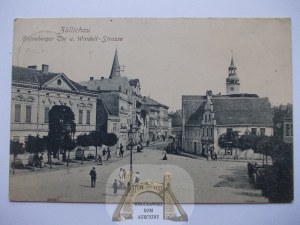 Sulechow, Zulllichau, Sikorskiego Street, 1909