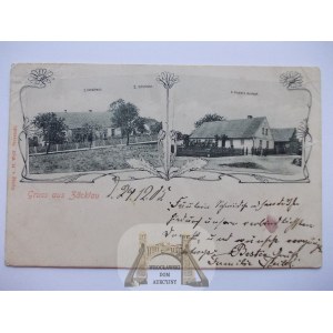 Sokołów k. Kożuchów, gospoda, 1905