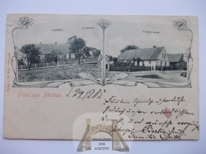 Sokolow near Kozuchow, inn, 1905