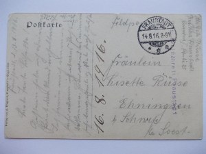 Wschowa, Fraustadt, central prison, 1916