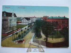 Żagań, Sagan, Pohlstrasse, 1920