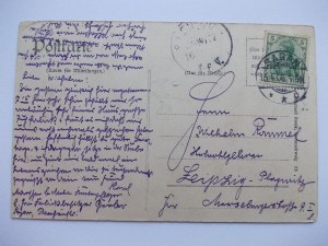 Żagań, Sagan, panorama, 1906