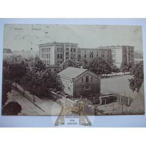 Żagań, Sagan, koszary, 1916