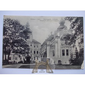 Iłowa Żagańska, Halbau k. Żagań, pałac, 1910