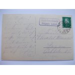Przybymierz k. Żagań, wiatrak, sklep, 1931