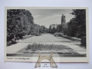 Zary, Sorau, park, 1943