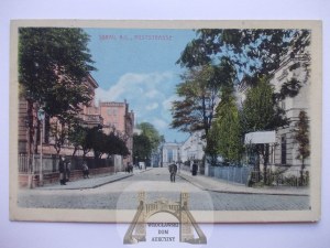 Zary, Sorau, Post Office Street, 1912