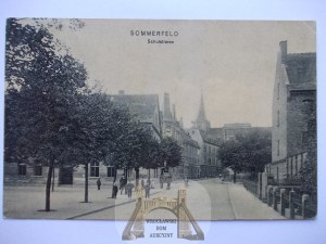 Lubsko, Sommerfeld, street, 1907