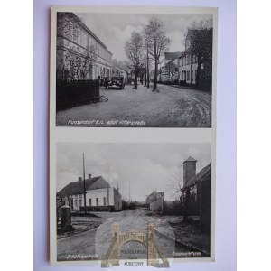 Żary - Kunice, ulica, ok. 1935