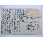 Żary - Kunice, ulica dworcowa, 1920