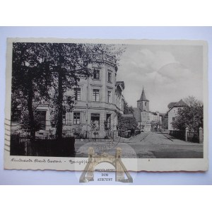 Lipniki Łużyckie k. Żary, ulica, 1937
