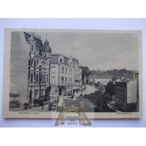Krosno Odrzańskie, Crossen, ulica, 1915