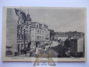 Krosno Odrzańskie, Crossen, street, 1915