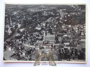 Gubin, aerial panorama, circa 1940.