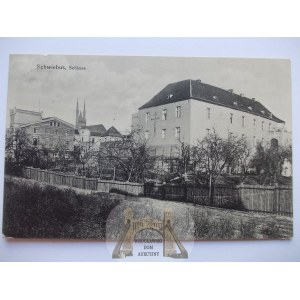 Świebodzin, Schwiebus, zamek, ok. 1905