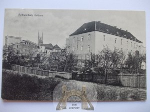 Swiebodzin, Schwiebus, castle, ca. 1905