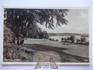 Swiebodzin, Schwiebus, city forest, ca. 1935