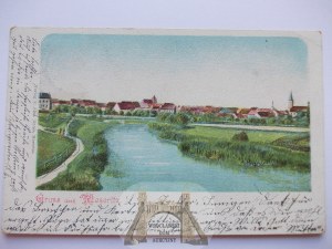 Meseritz, Meseritz, river, 1901