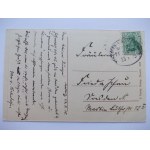 Międzyrzecz, Meseritz, ulica Dworcowa, 1915