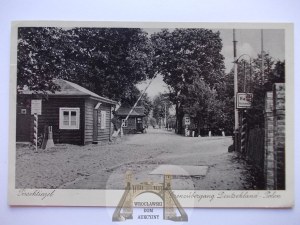 Trzciel near Miedzyrzecz, border crossing, ca. 1937