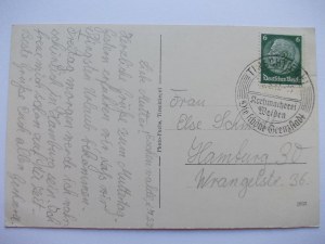 Trzciel near Miedzyrzecz, border crossing, ca. 1937