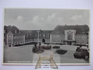 Zbąszynek, railway station, ca. 1938