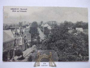 Krzeszyce near Sulęcin, street, 1929